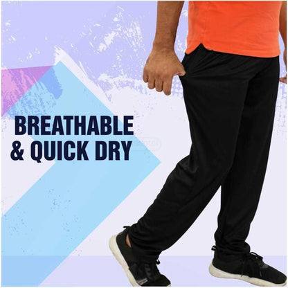 Mens Lycra Track Pant Pack of 3