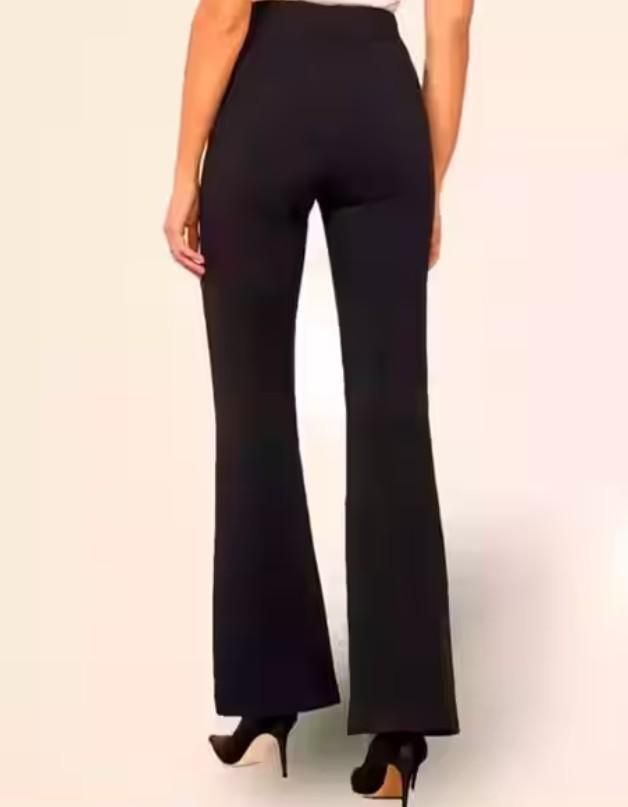 Women's Nontransparent Fabric Classic-Stylish Pant Pack of 3 (Black White Pink)