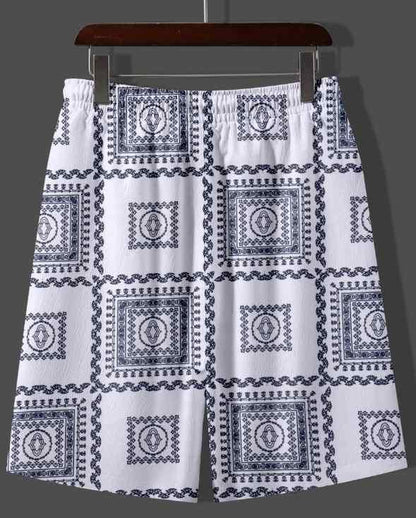 Men's Casual Summer Shirt Set 3D Print Two-piece Co-ord Set
