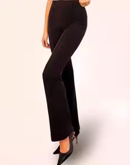 Women's Nontransparent Fabric Classic-Stylish Pant Pack of 3 (Black White Pink)